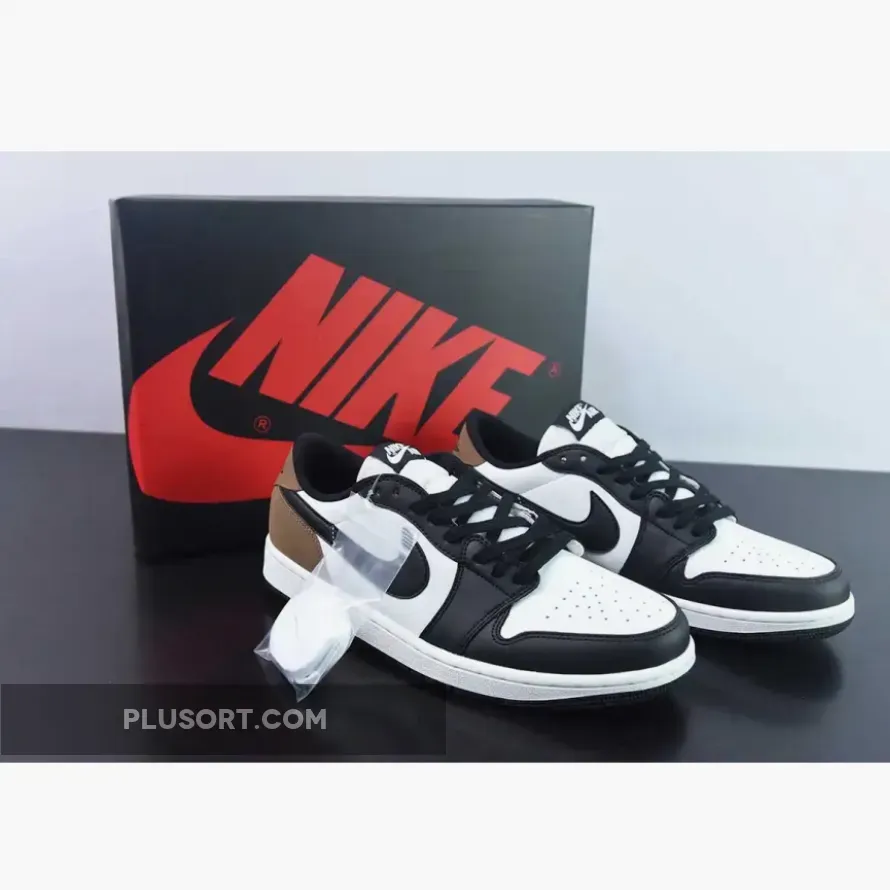 Air Jordan 1 Low OG "Mocha" White/Black-Palomino