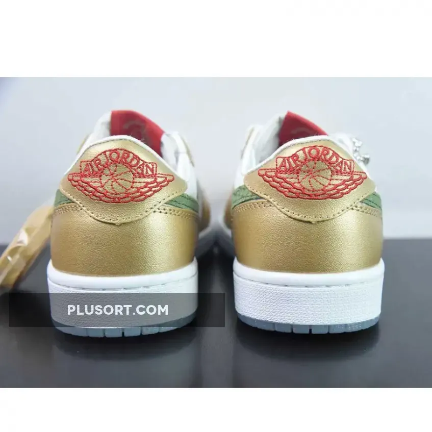 Air Jordan 1 Low OG "Year of the Dragon" Sail/Metallic Gold Grain Air Jordan 1 Low OG "Year of the Dragon" Sail/Metallic Gold Grain