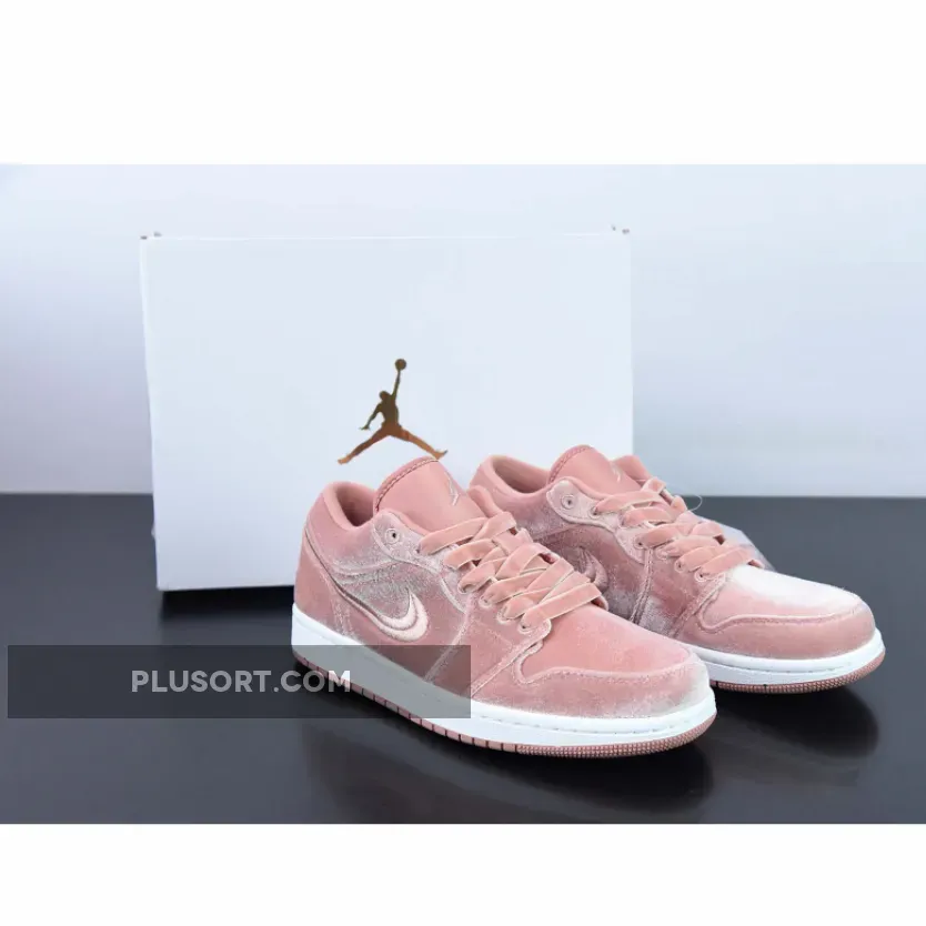 Air Jordan 1 Low "Pink Velvet"