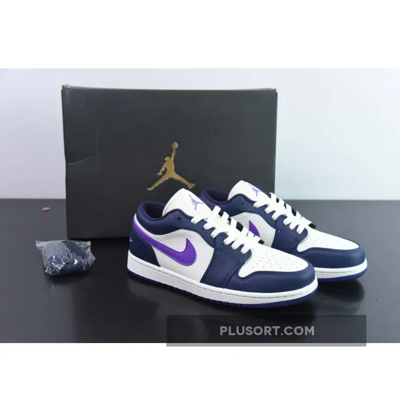 Air Jordan 1 Low Sail Purple