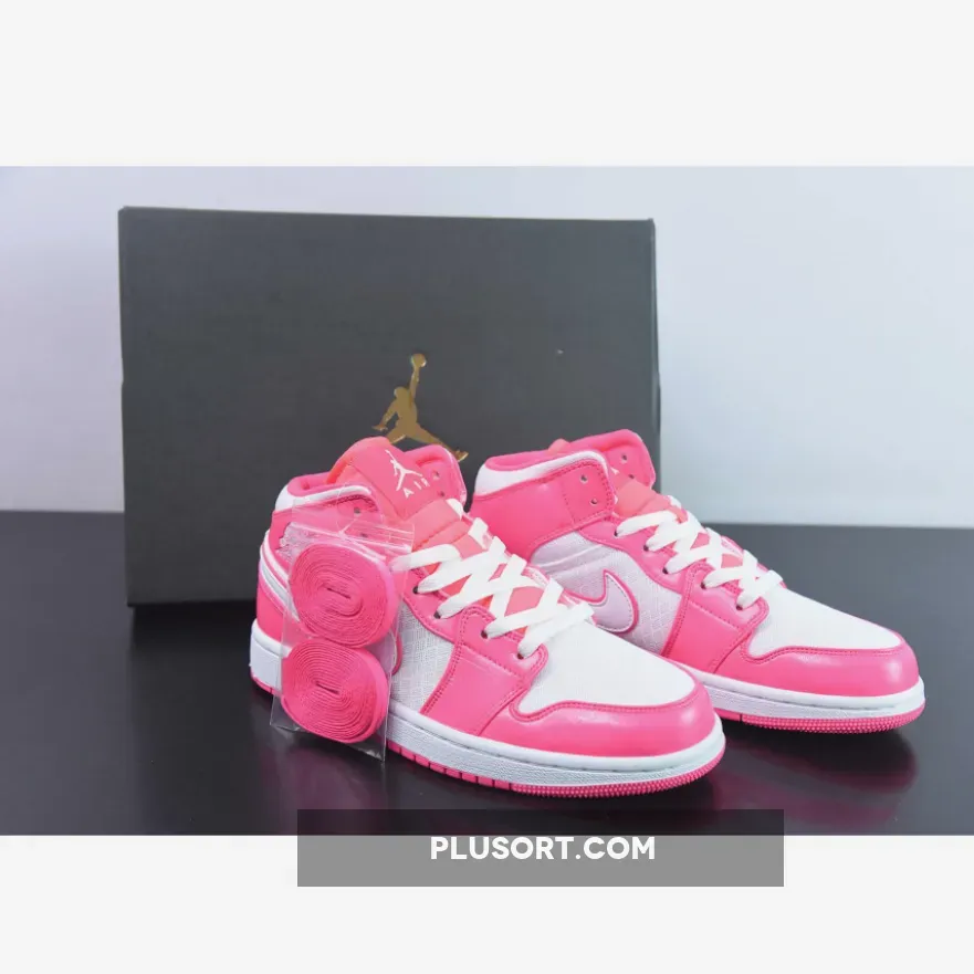 Air Jordan 1 Mid GS "Hyper Pink"