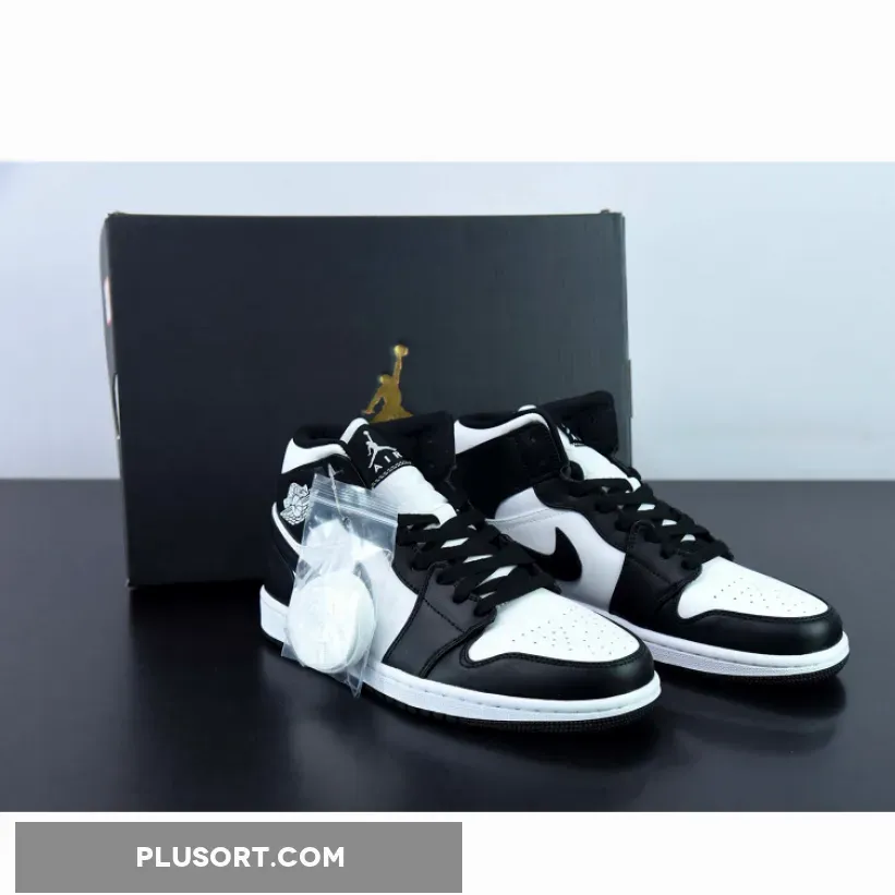 Air Jordan 1 Mid ‘Panda’ White/Black-White