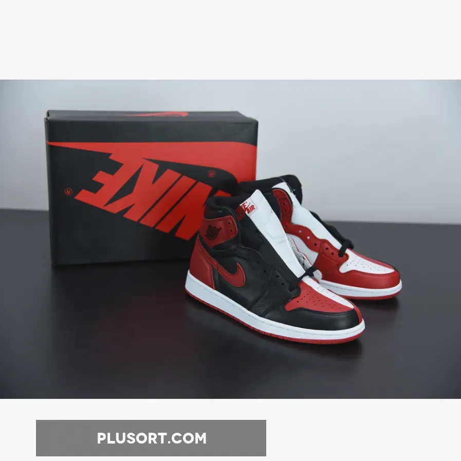 Air Jordan 1 Retro High OG NRG ’H2H‘ Black/White-University Red