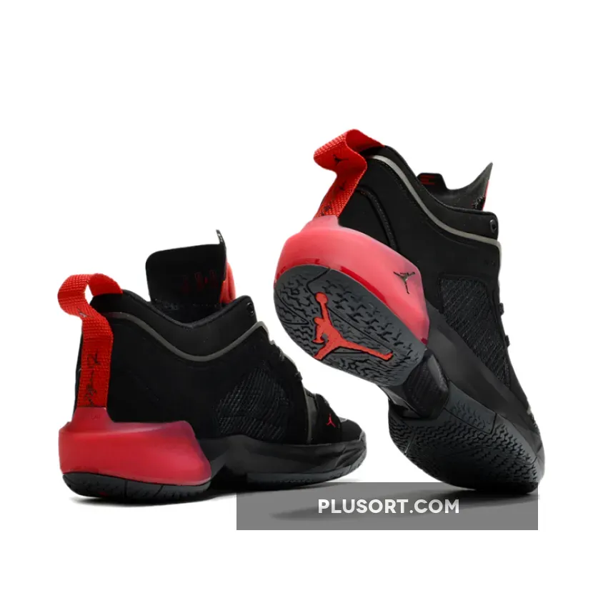 Air Jordan 37 Low "Bred" Black/Metallic Gold-University Red Air Jordan 37 Low "Bred" Black/Metallic Gold-University Red