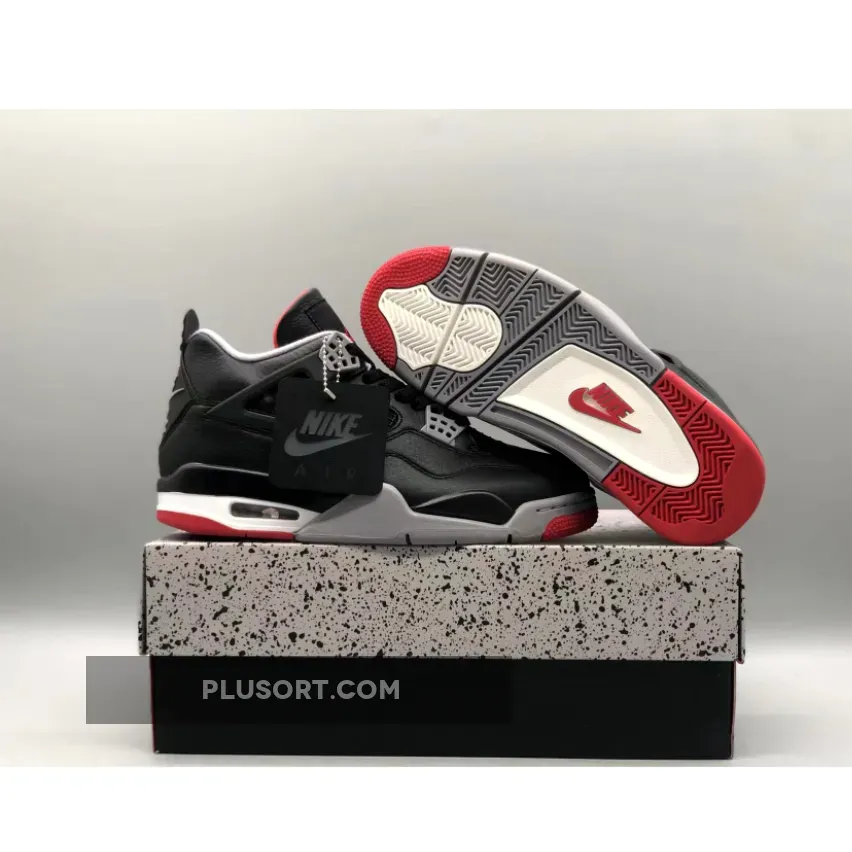 Air Jordan 4 Bred Reimagined