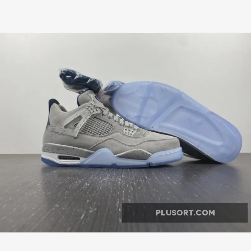 Air Jordan 4 Retro Georgetown PE Light Grey