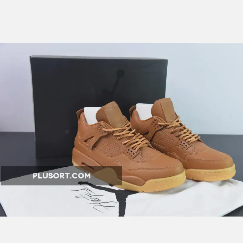 Air Jordan 4 Retro Premium Ginger/Gum Yellow