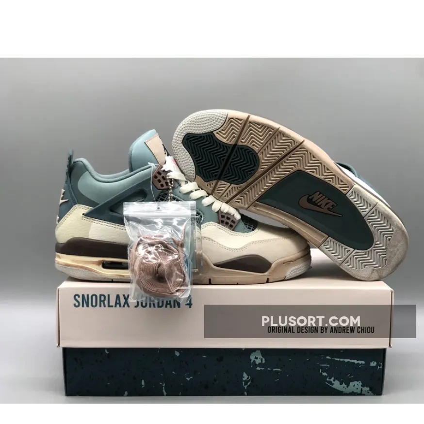 Air Jordan 4 Snorlax Custom