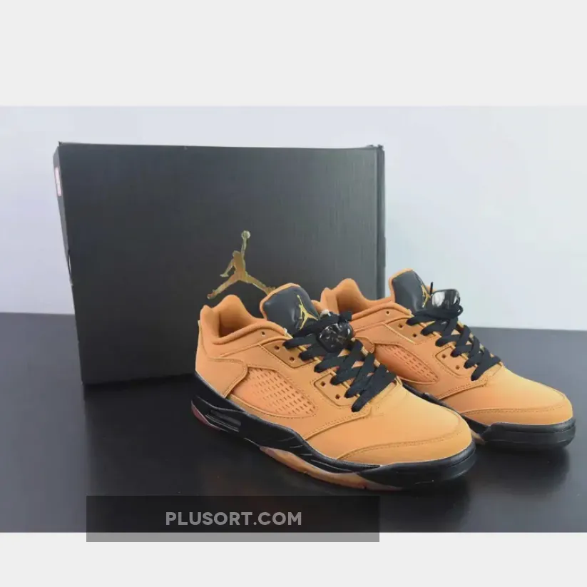 Air Jordn 5 Low Chutney/Black