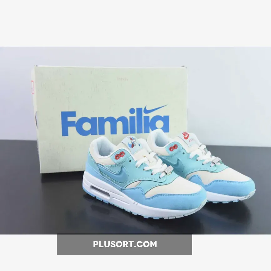 Air Max 1 "Puerto Rico Blue Gale" Off-White / Blue