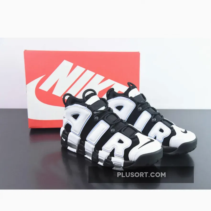 Air More Uptempo Black/Multi-Color/Cobalt Bliss/White