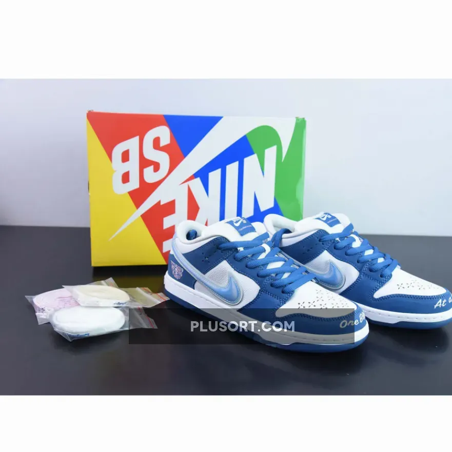 Born x Raised x Nike SB Dunk Low Blue White