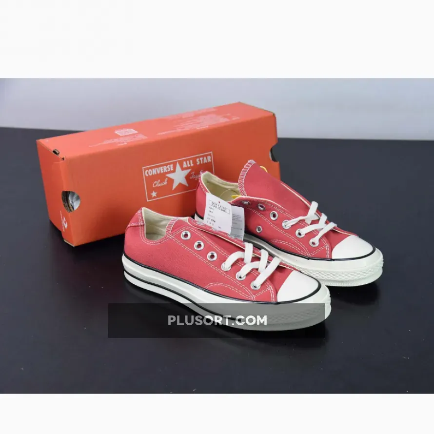 Converse Chuck 70 Low Vintage Canvas Rhubarb Pie/Egret/Black