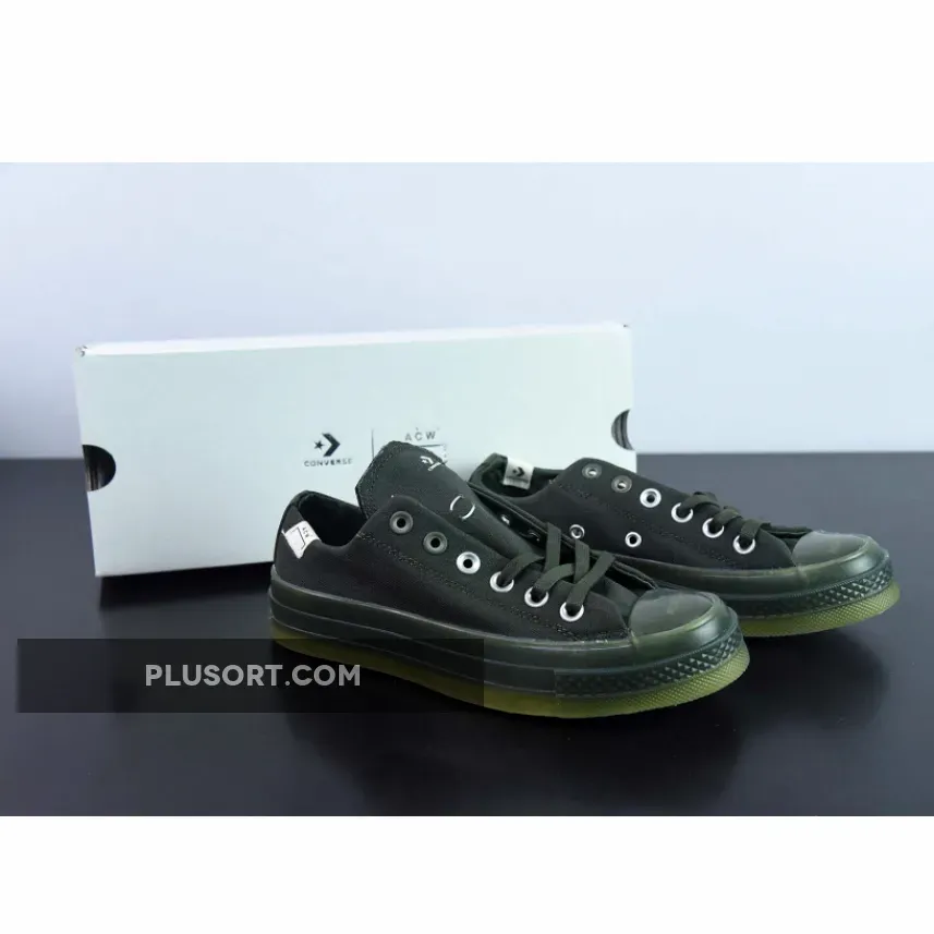 Converse x A-COLD-WALL* Chuck 70 Low Top Deep Pine Green
