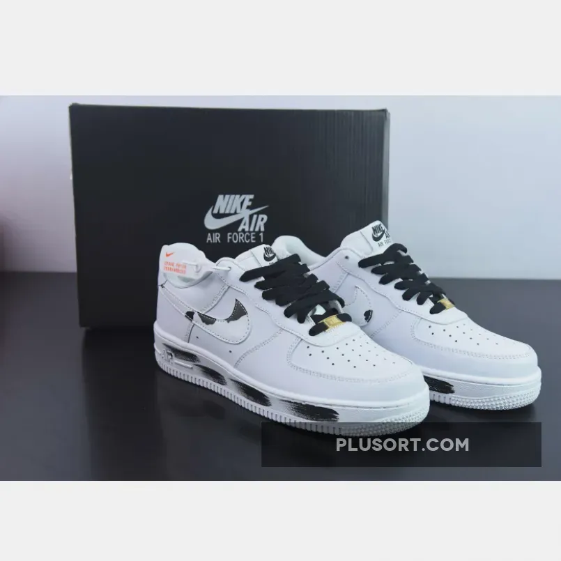 Custom Nike Air Force 1 Low White Black