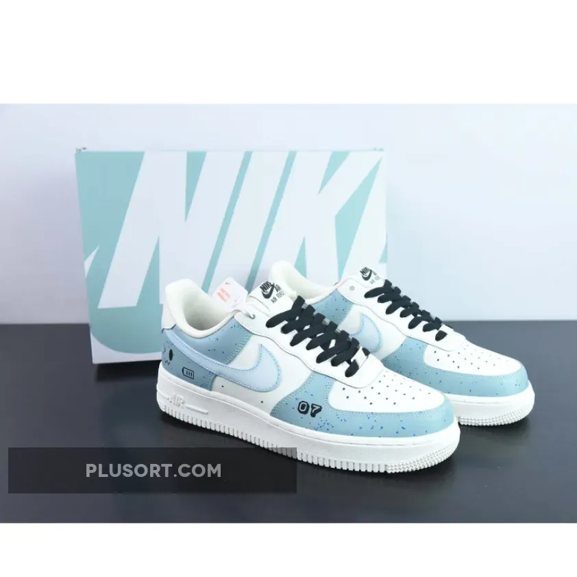 Custom Nike Air Force 1 Low White Sky Blue