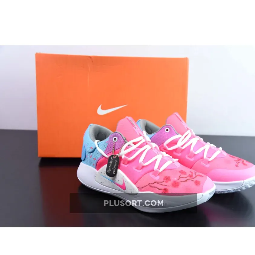 Custom Nike Hyperdunk X Low EP White Pink