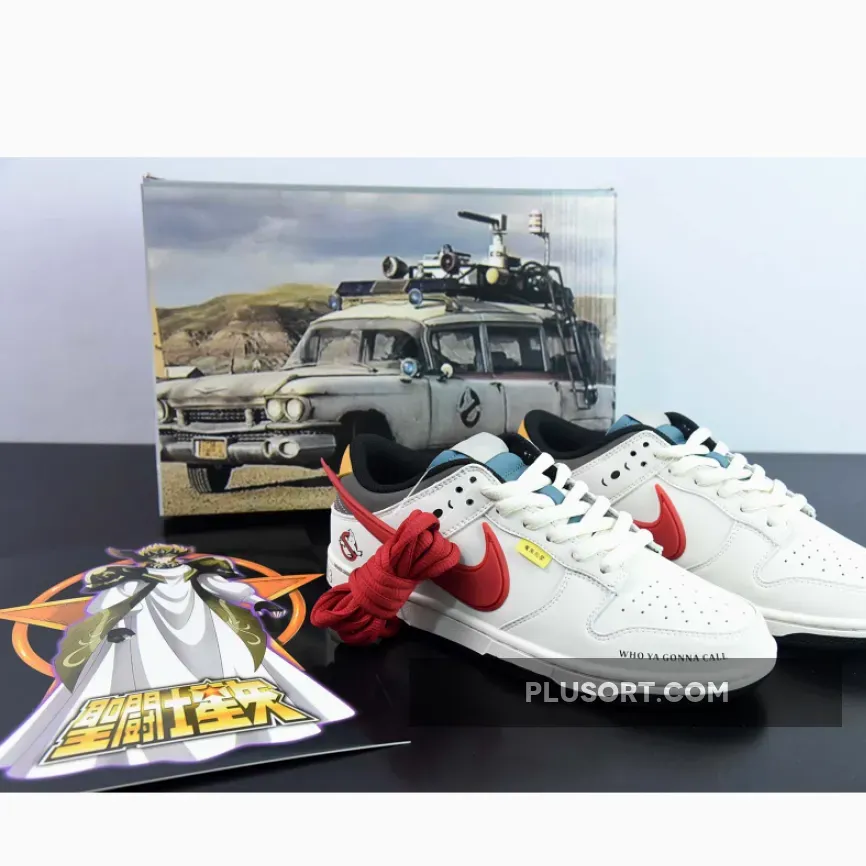 Ghostbusters x Nike Dunk Low Sail Red