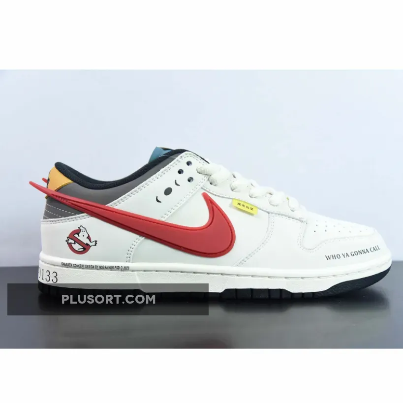 Ghostbusters x Nike Dunk Low Sail Red Ghostbusters x Nike Dunk Low Sail Red