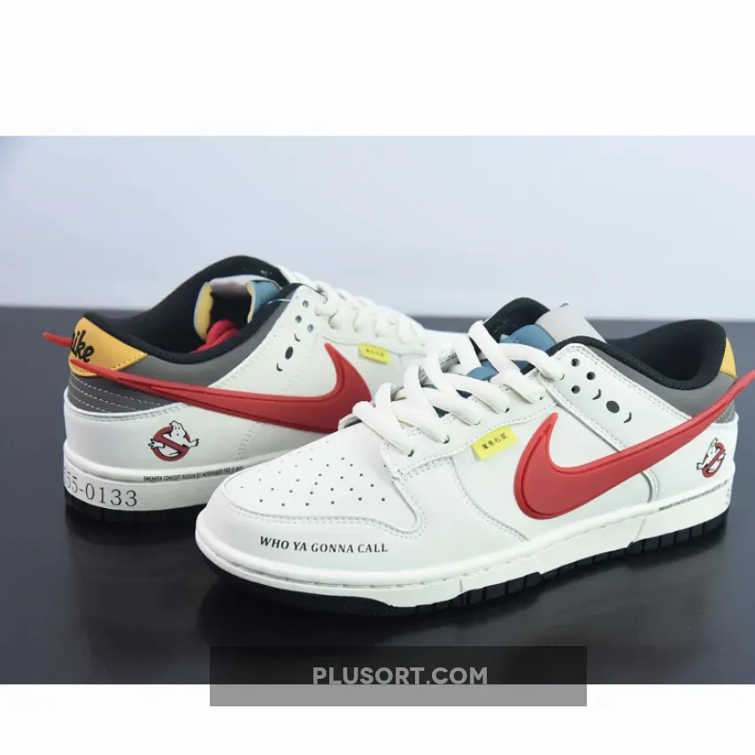 Ghostbusters x Nike Dunk Low Sail Red Ghostbusters x Nike Dunk Low Sail Red