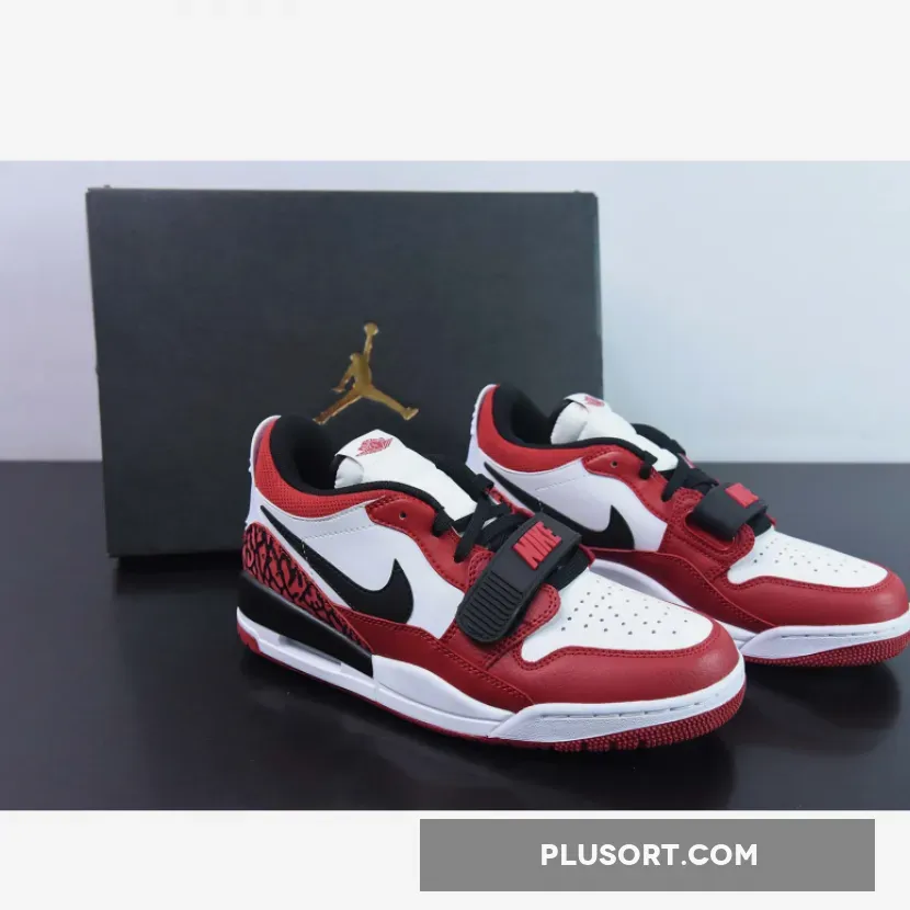 Jordan Legacy 312 Low "Chicago" White/Gym Red-Black