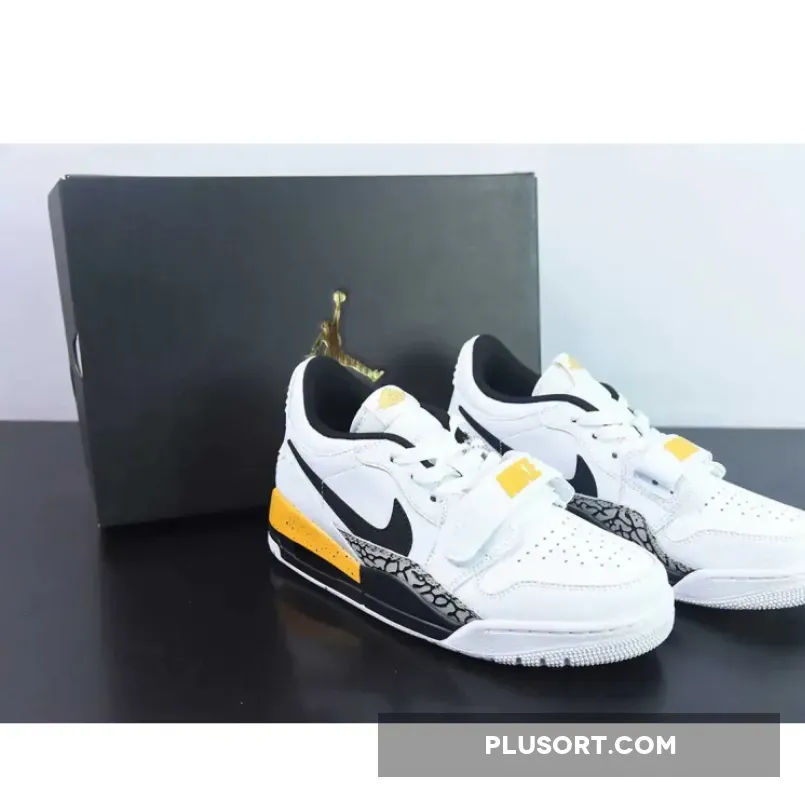 Jordan Legacy 312 Low White/Tour Yellow/Black
