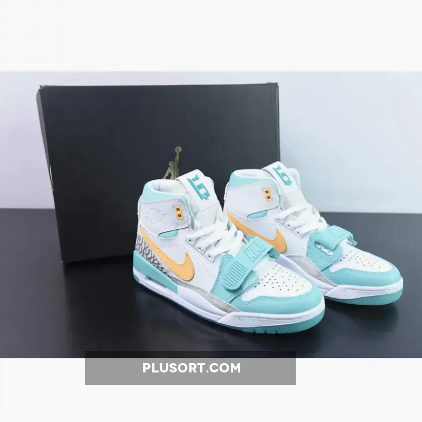 Jordan Legacy 312 White/Teal Nebula/Melon Tint