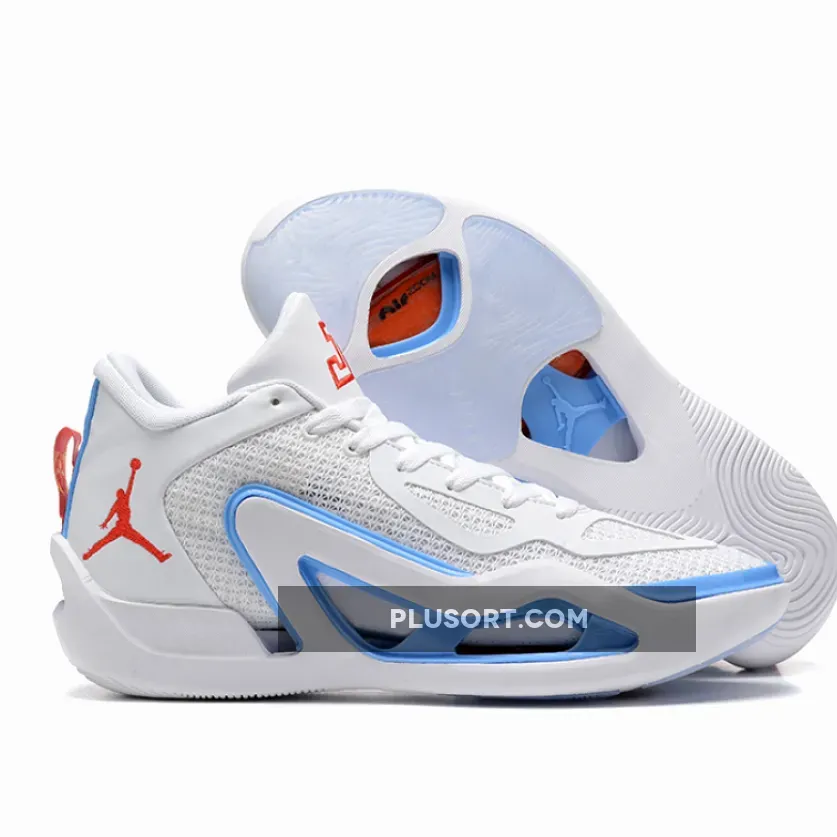 Jordan Tatum 1 "St. Louis" White/University Blue-Red