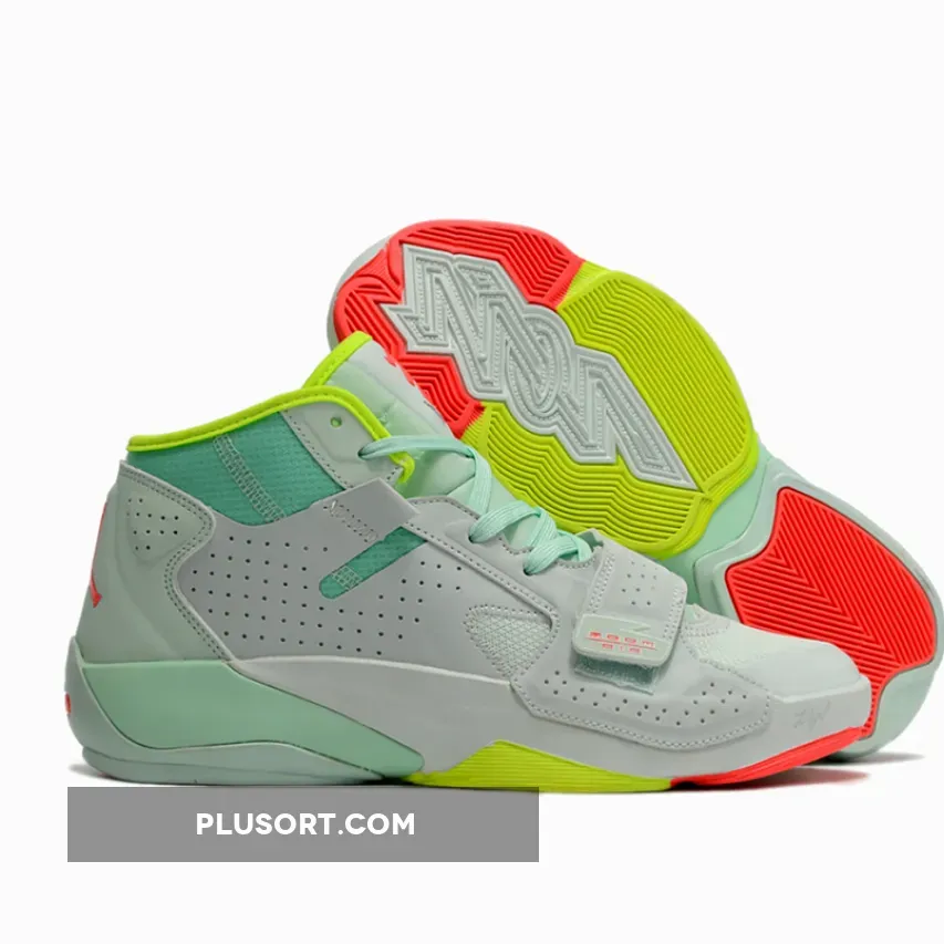 Jordan Zion 2 Barely Green/Flash Crimson-Volt-Mint Foam