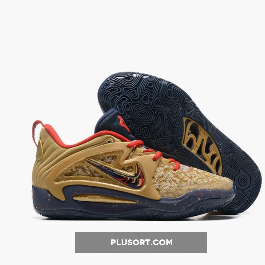 KD 15 "Olympic" Gold/Navy-Red