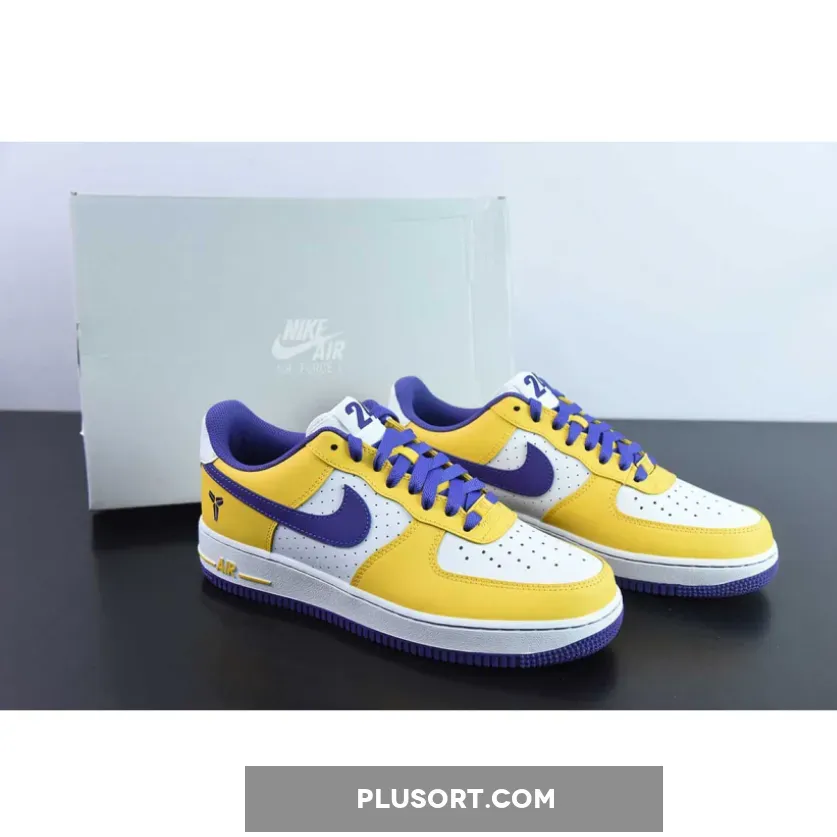 Kobe Bryant x Nike Air Force 1 Low White Yellow