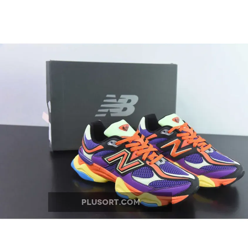 New Balance 9060 Prism Purple/Vibrant Spring Glow