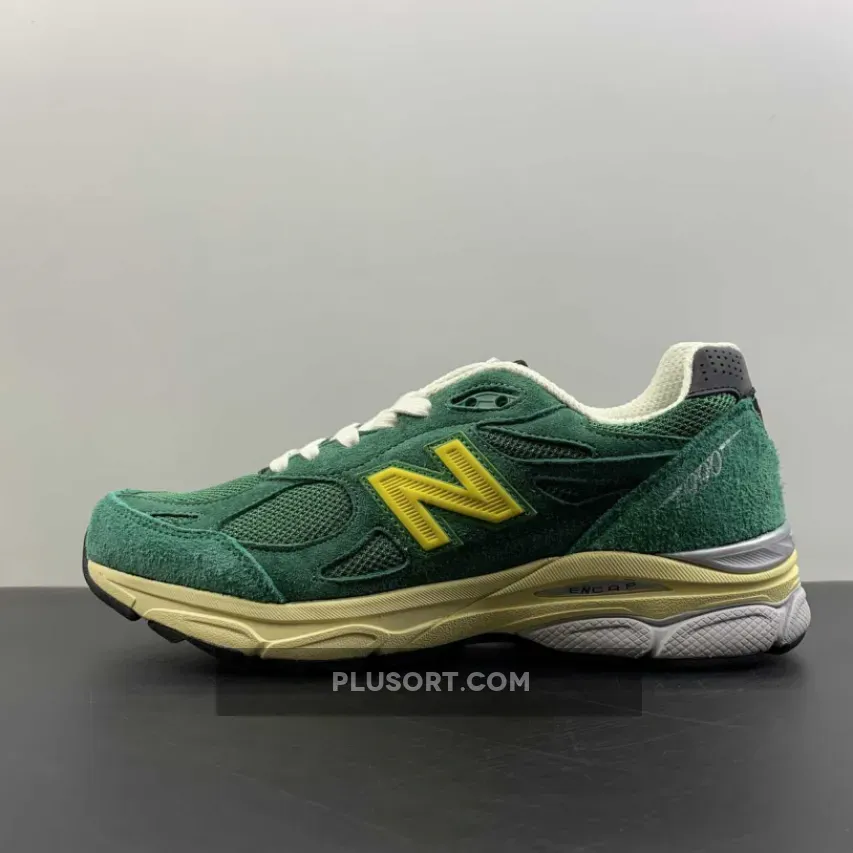 New Balance 990v3 Made in USA Green Gold