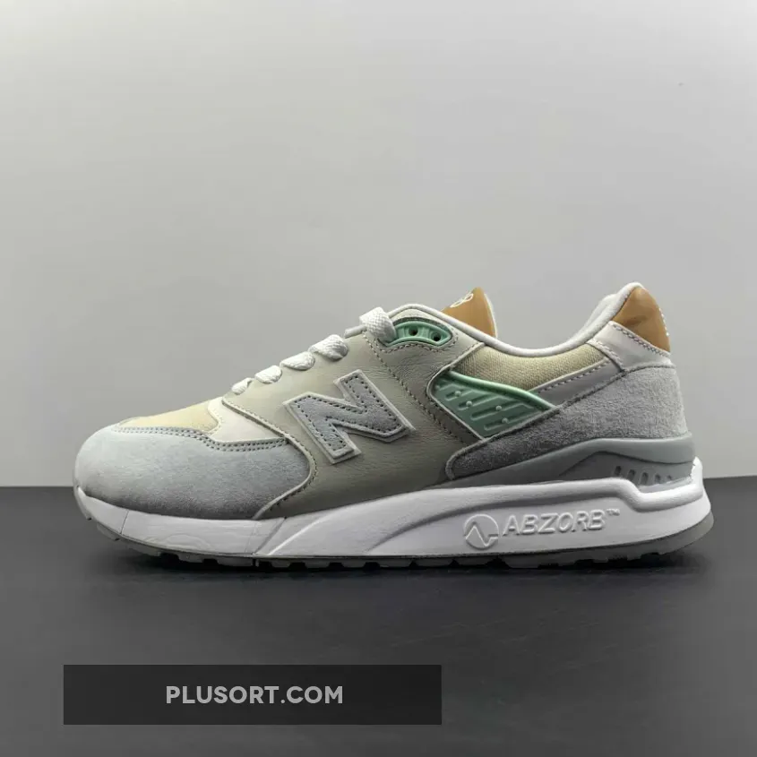 New Balance 998 White Tan