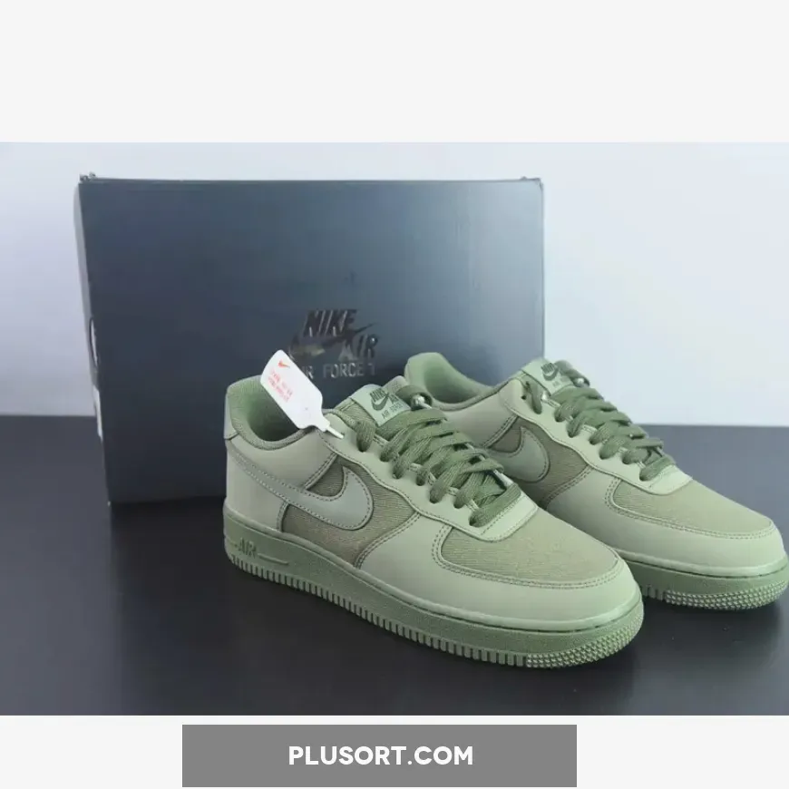 Nike Air Force 1 Low Premium Oil Green