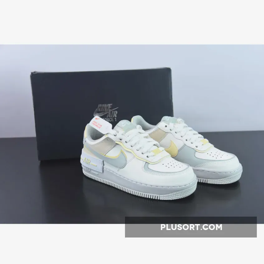 Nike Air Force 1 Low Shadow Sail/Light Silver-Citron Tint
