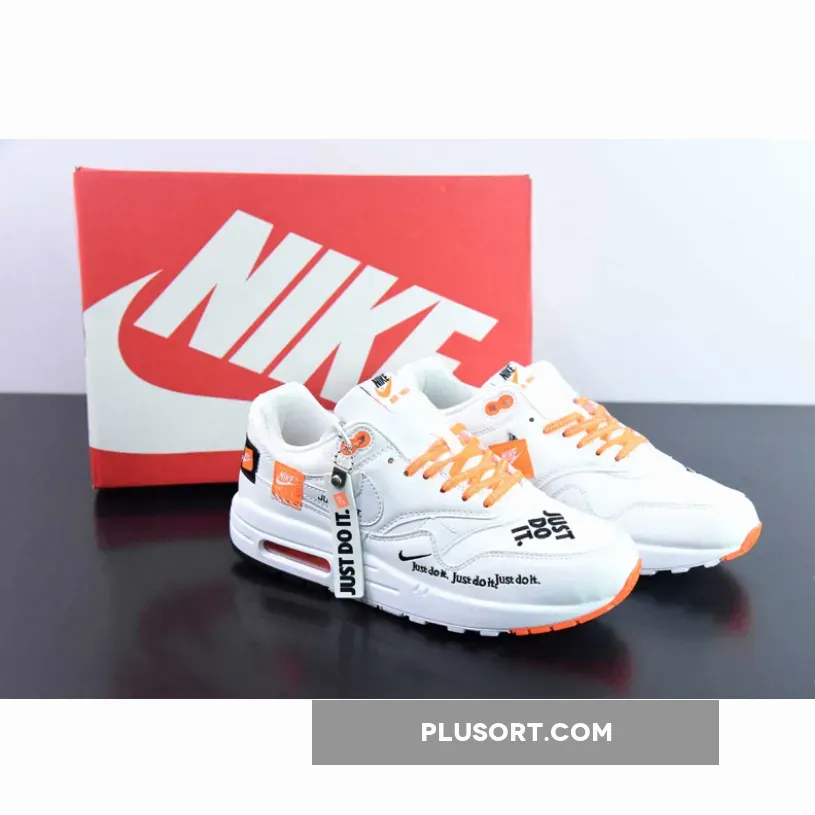 Nike Air Max 1 LX Just Do It White/Total Orange