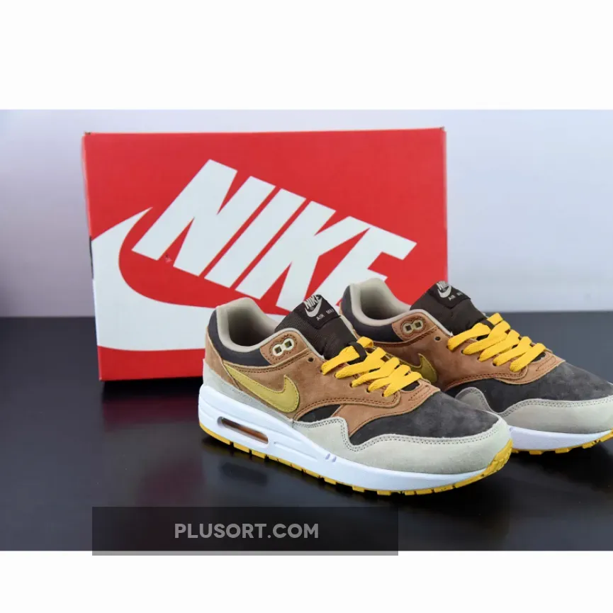 Nike Air Max 1 "Ugly Duckling" Pecan/Yellow Ochre-Baroque Brown