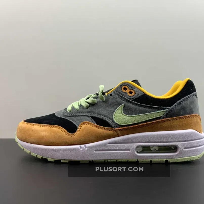 Nike Air Max 1 "Ugly Duckling" Anthracite/Honeydew-Black-Kumquat