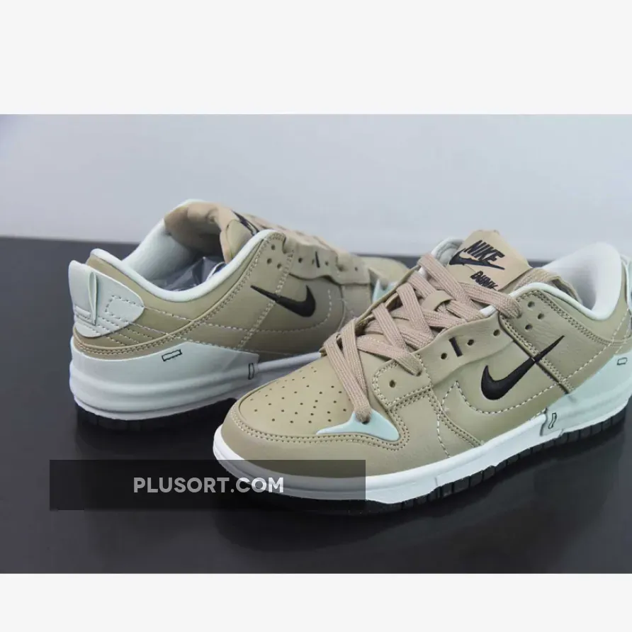 Nike Dunk Low Disrupt 2 Tan White Nike Dunk Low Disrupt 2 Tan White
