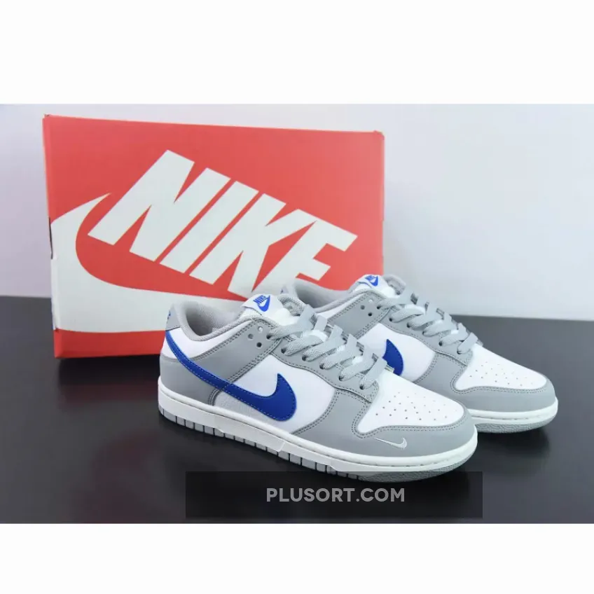 Nike Dunk Low Grey White Royal