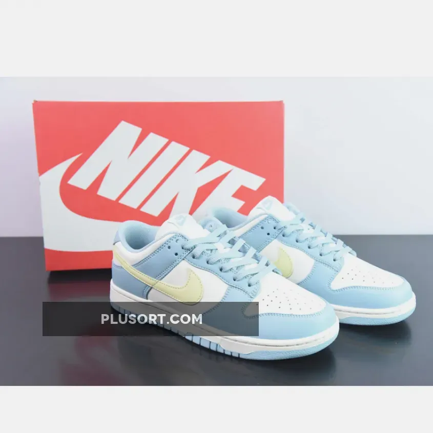 Nike Dunk Low Ice Blue Barely Volt