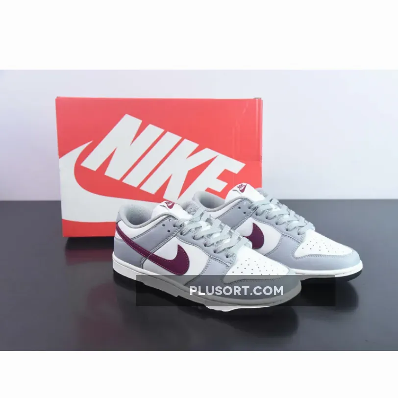 Nike Dunk Low Pale Ivory/Redwood/Light Silver