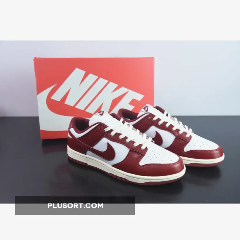 Nike Dunk Low PRM Team Red