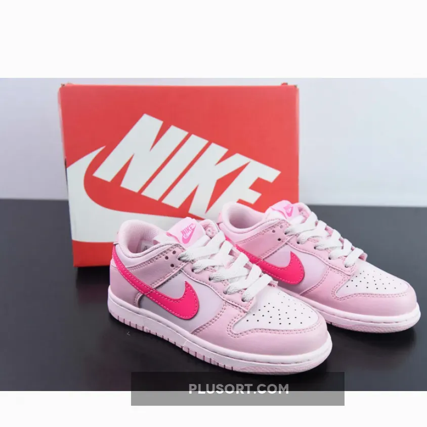 Nike Dunk Low PS PreSchool Triple Pink