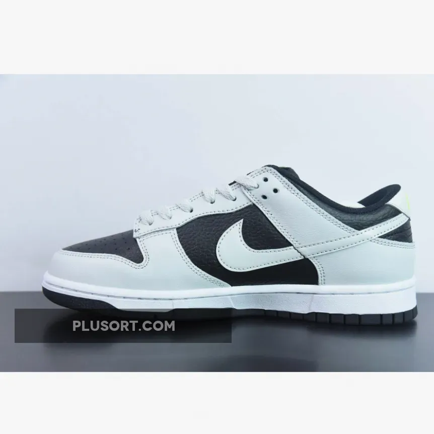 Nike Dunk Low ‘Reverse Panda Neon’ Black White Volt Nike Dunk Low ‘Reverse Panda Neon’ Black White Volt