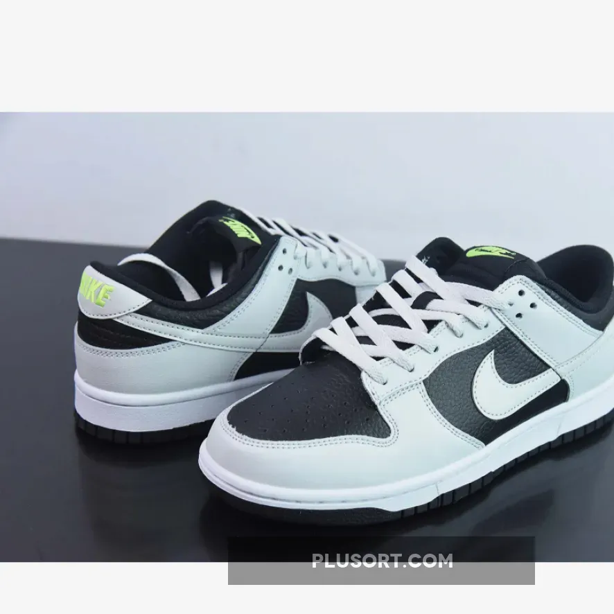 Nike Dunk Low ‘Reverse Panda Neon’ Black White Volt Nike Dunk Low ‘Reverse Panda Neon’ Black White Volt