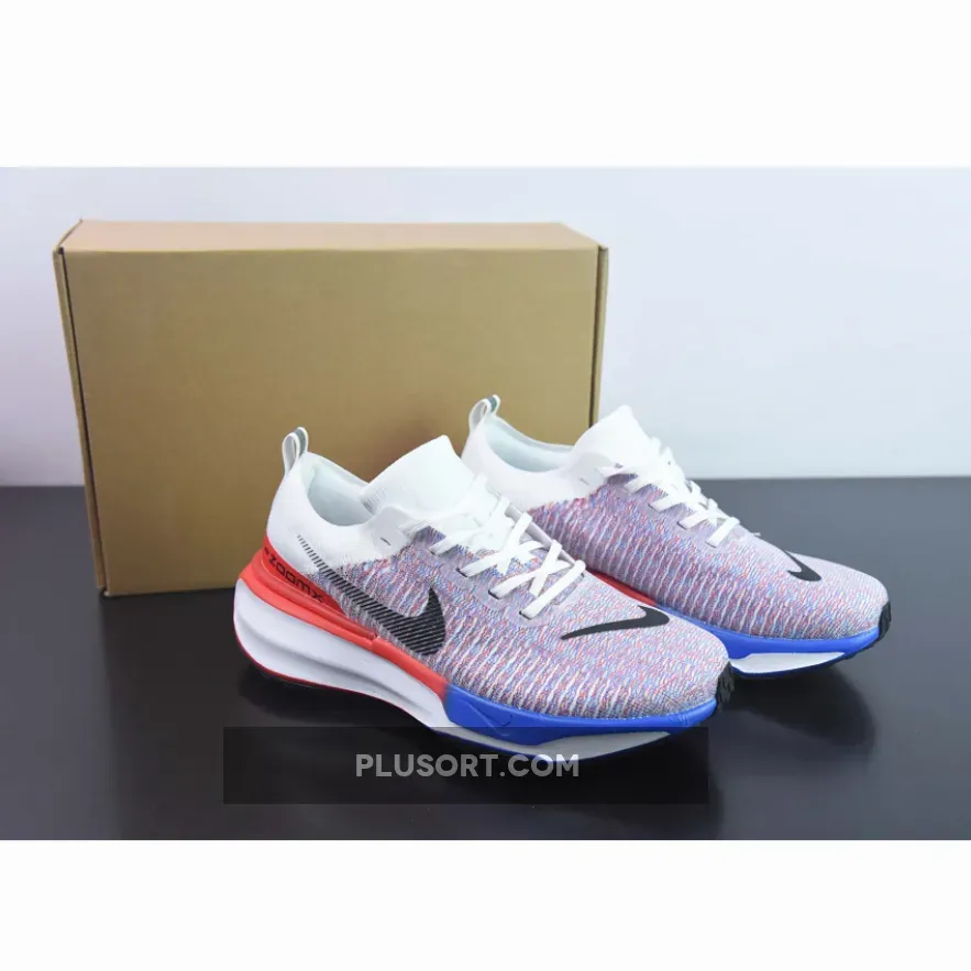 Nike Invincible 3 White University Red Photo Blue Black