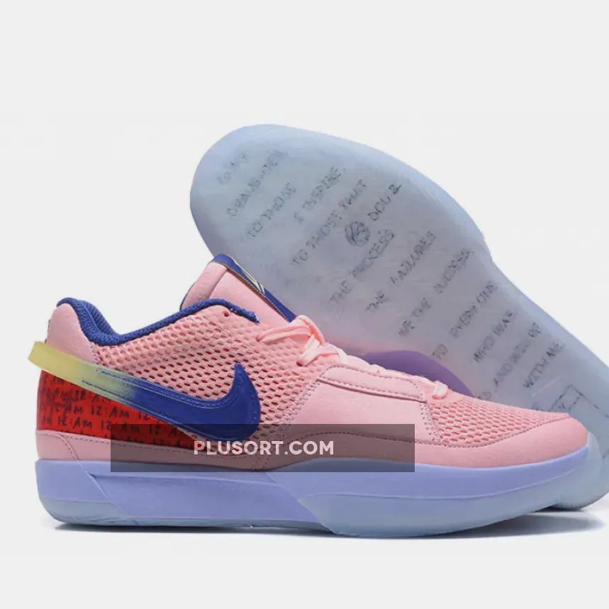 Nike Ja 1 Peach Blue Red