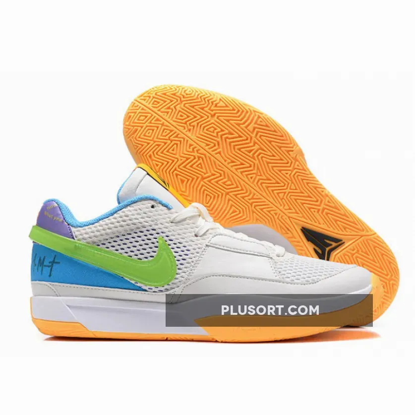 Nike Ja 1 Phantom/Action Green/Action Grape/White